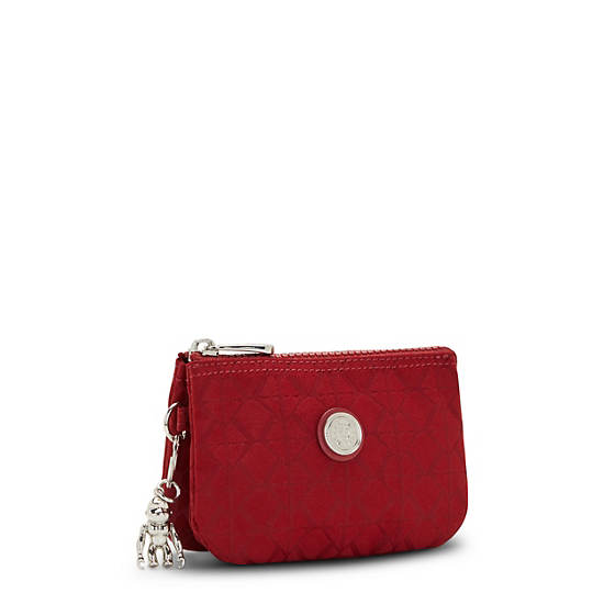 Kipling Creativity Small Classic Pouch Bags Signature Red | CA 2107VR